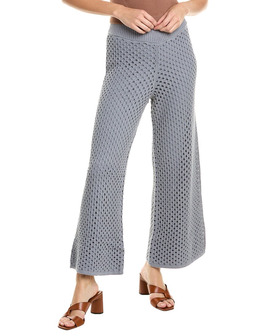 Splendid Nova Pointelle Pant In Grey