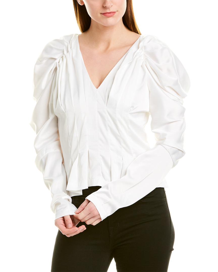 Image of Beulah Pleated Blouse