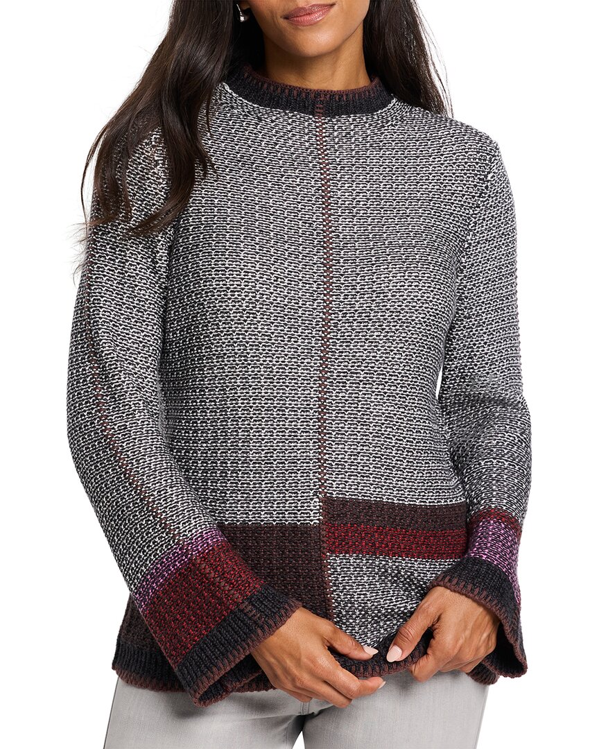 Nic + Zoe Nic+zoe Mixed Up Colorblock Sweater