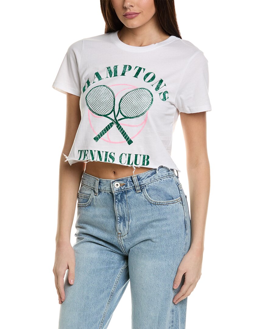 Shop Prince Peter Hamptons Tennis Club T-shirt In White