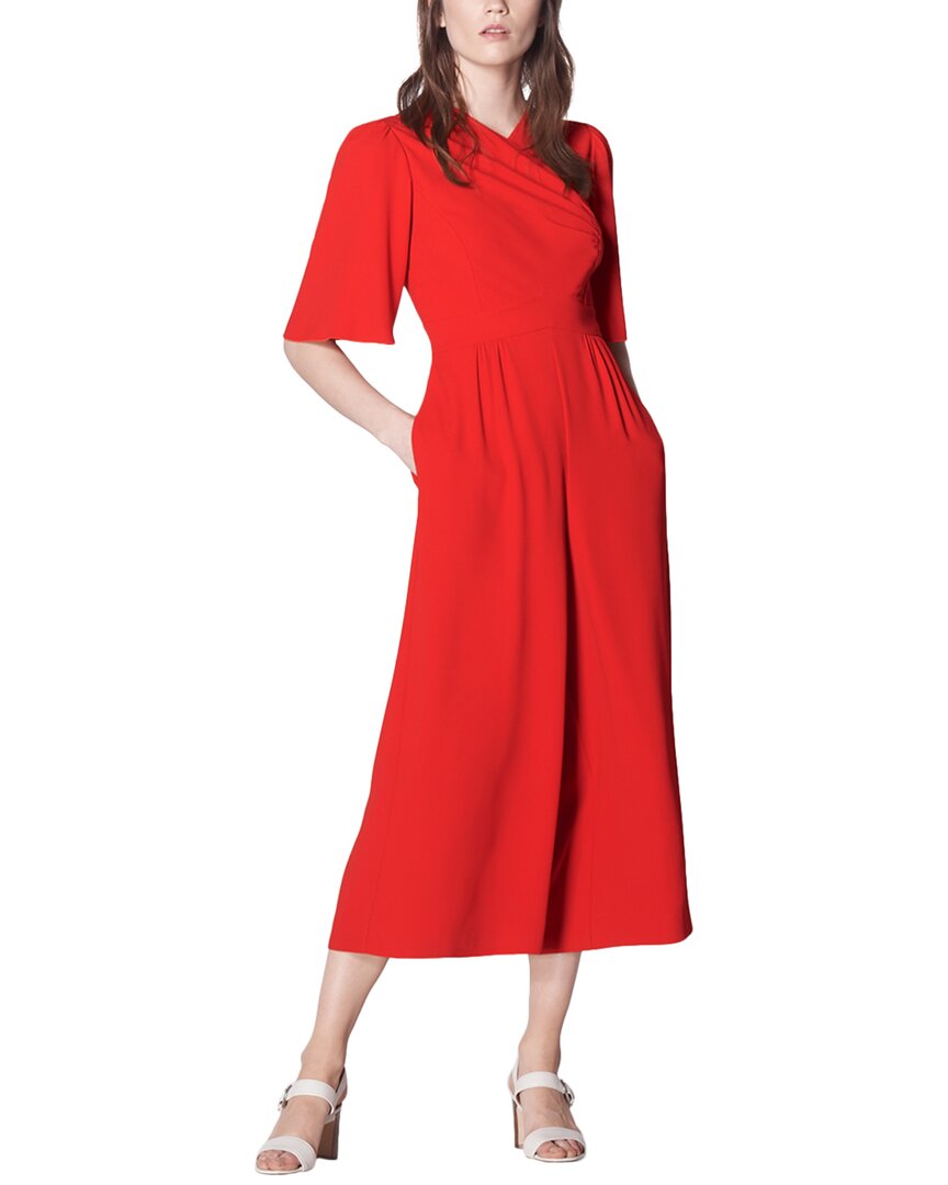 Lk Bennett Clemence Jumpsuit In Red