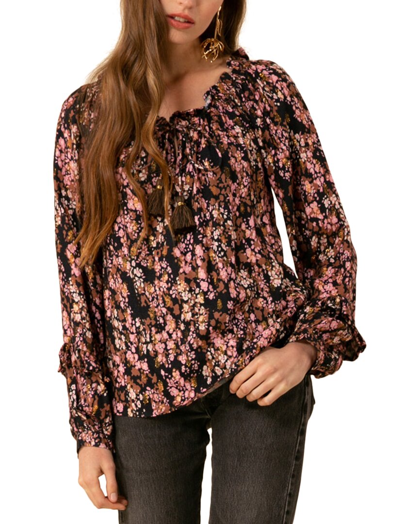Hale Bob Crepe Top