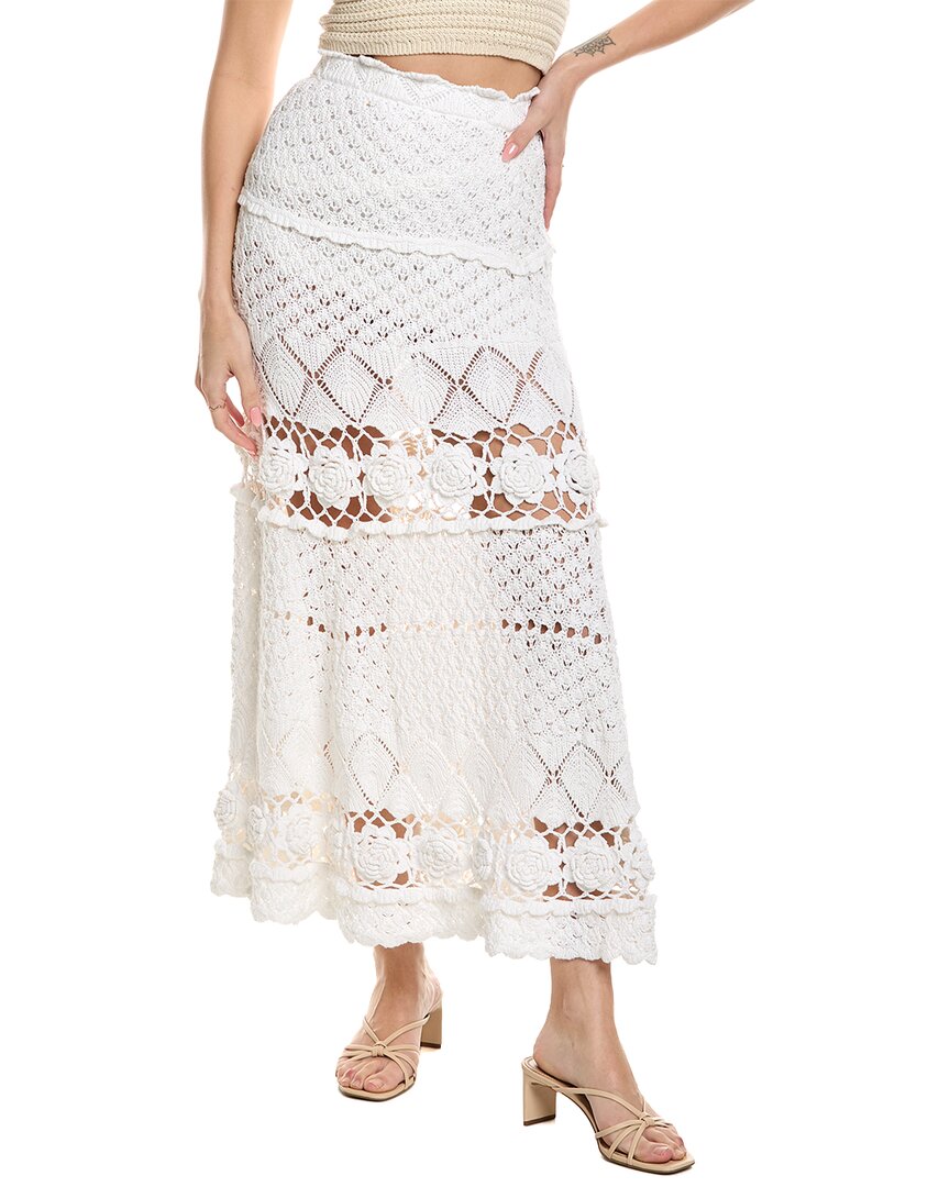 Alexis Jana Skirt In White