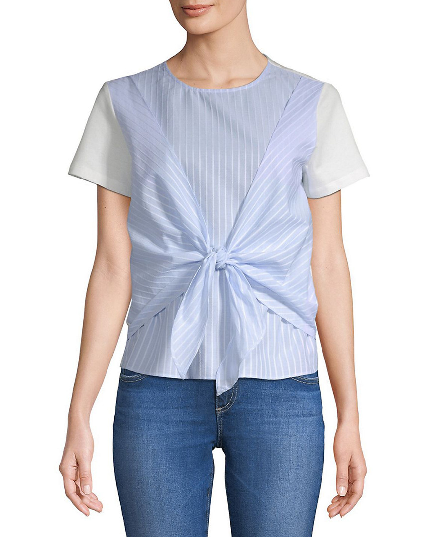 Image of English Factory Tie-Front Top