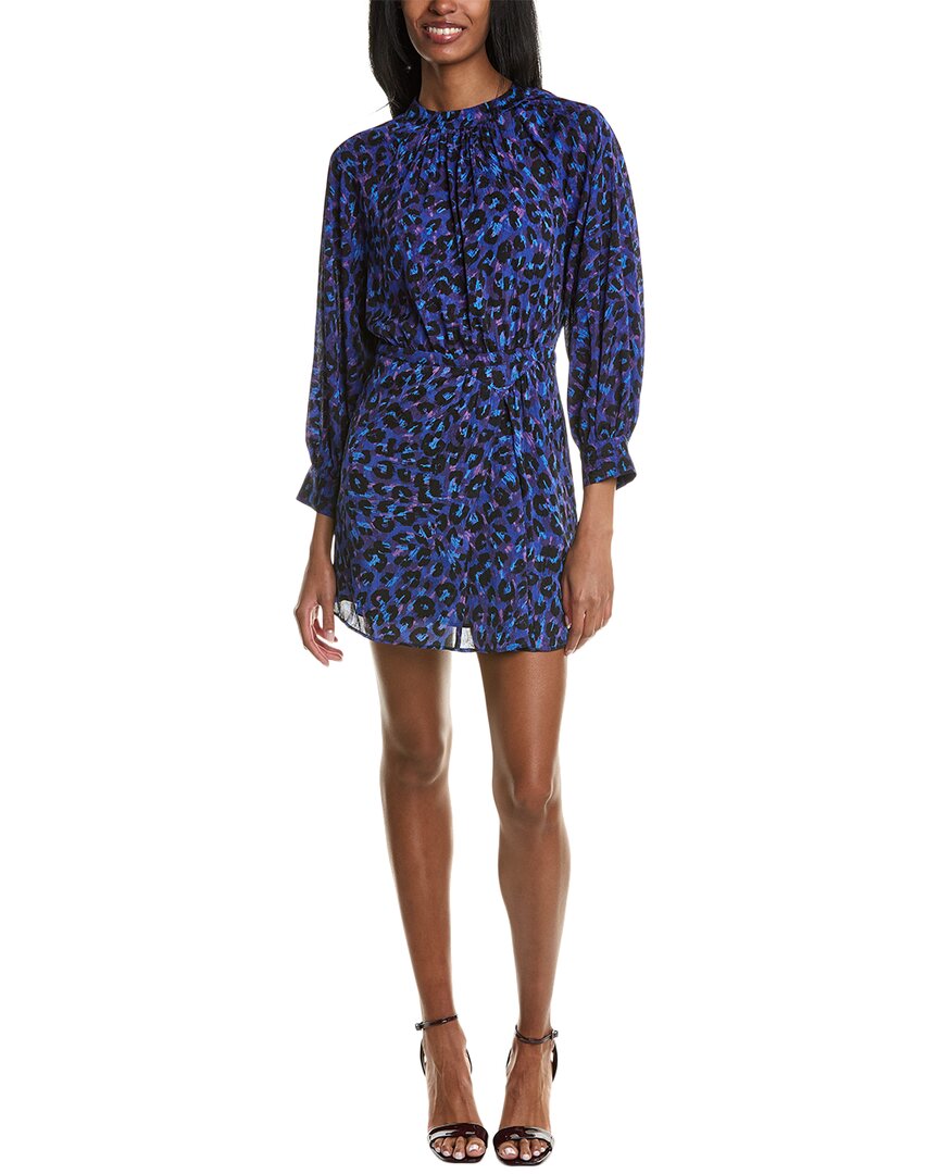 Ba&sh Logan Dress In Blue