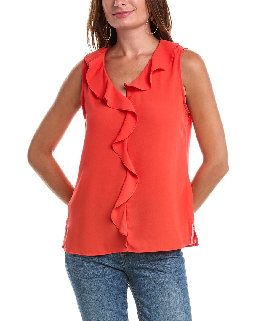 VINCE CAMUTO VINCE CAMUTO RUFFLE BLOUSE