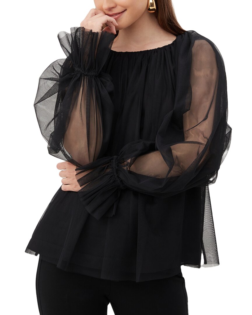 Trina Turk Otherworldly 2 Top In Black