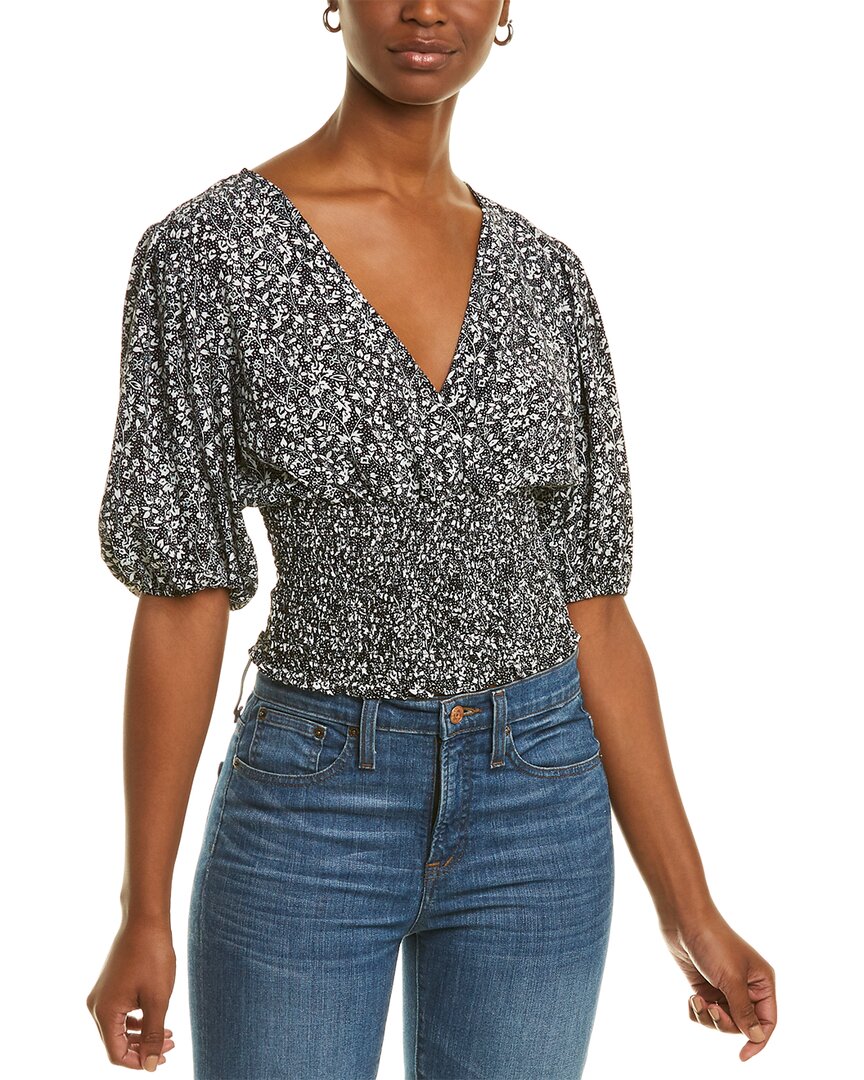 Image of .STATE Folk Silhouette Floral Top