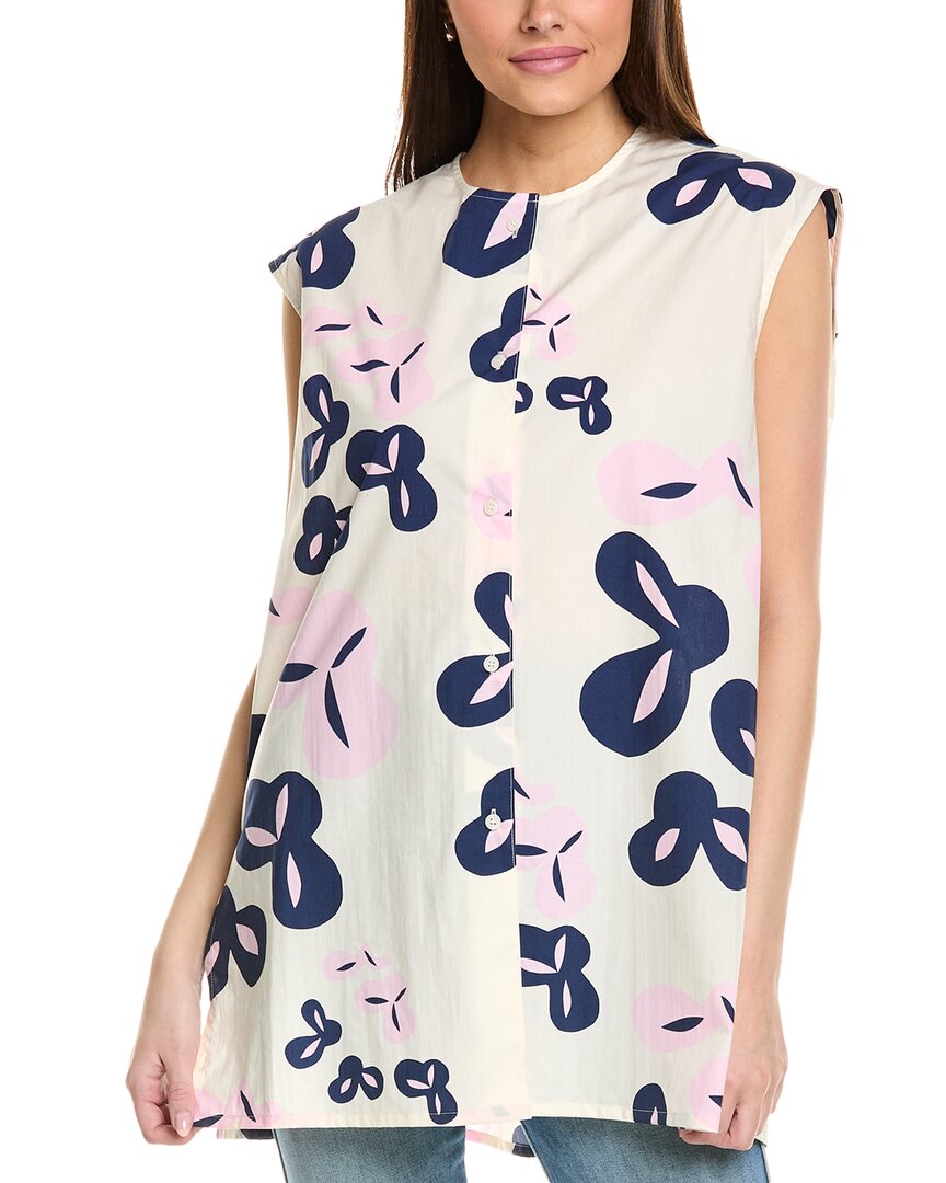 Marimekko Pudas Poiminto Shirt In Blue