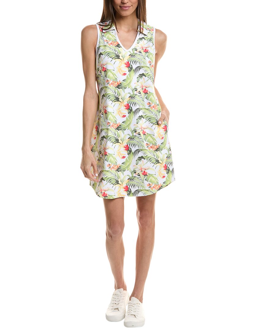 Tommy Bahama Aubrey Floral Fancy Mini Dress In White