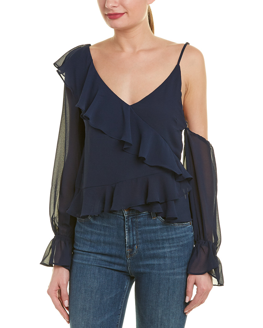 Image of Harper Cold-Shoulder Top