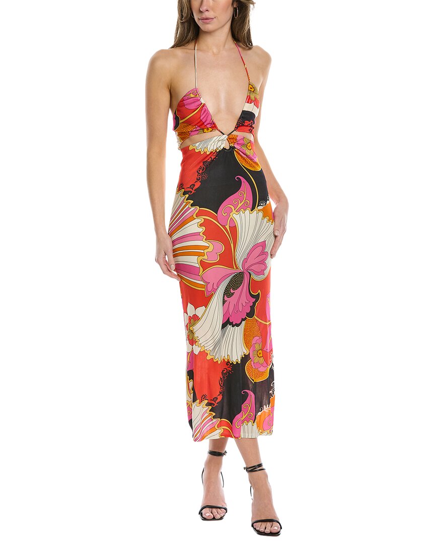 katrine flower maxi dress Baltic Born Womens Katherine Maxi Dress | Cream + Rust Floral