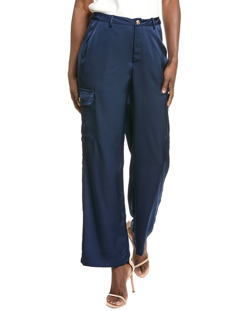 Gracia Satin Wide Leg Pant