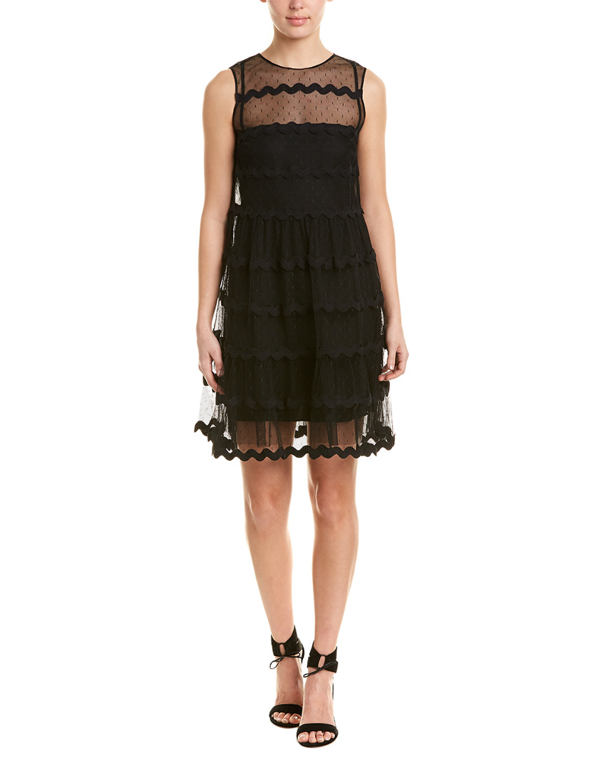 Image of RED Valentino Mesh A-Line Dress