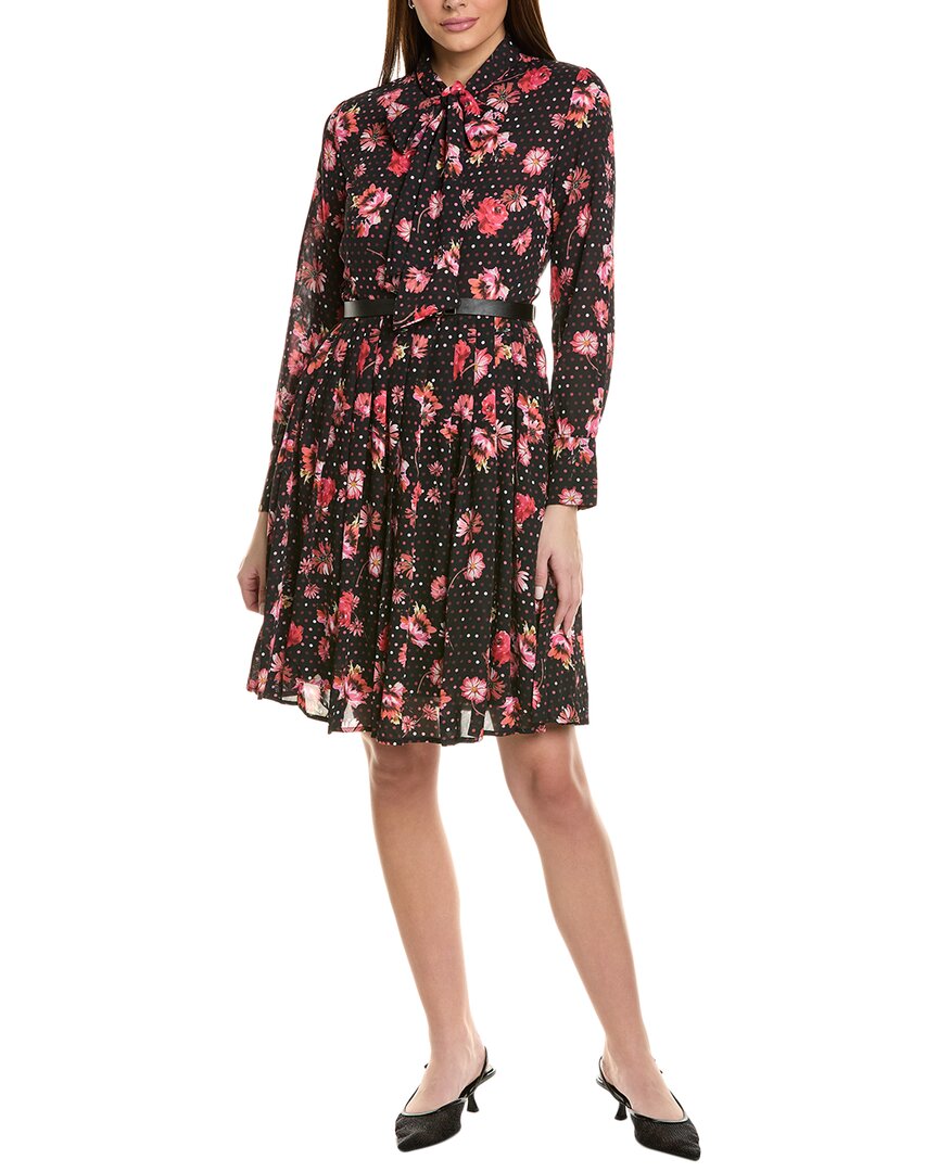 Shop Gracia Belted Mini Dress In Black