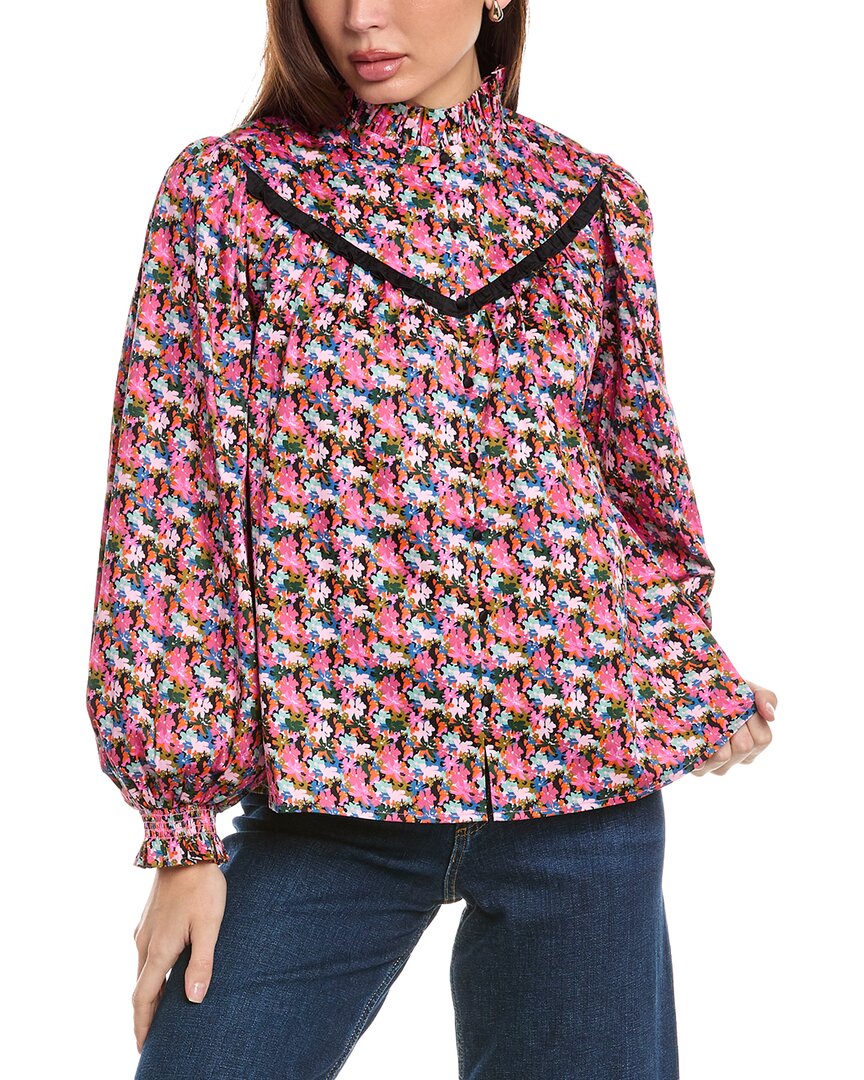 Crosby By Mollie Burch Welles Top In Pink