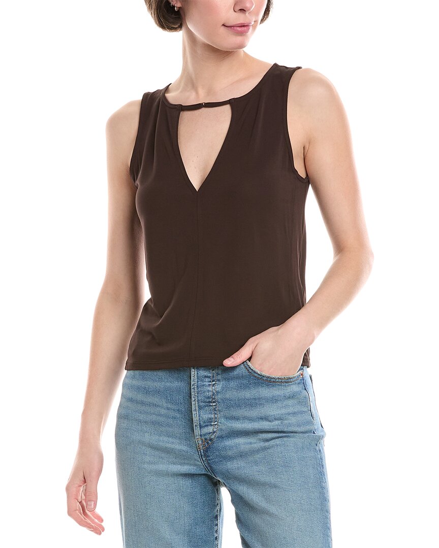 FRAME FRAME DENIM DEEP V-NECK TANK
