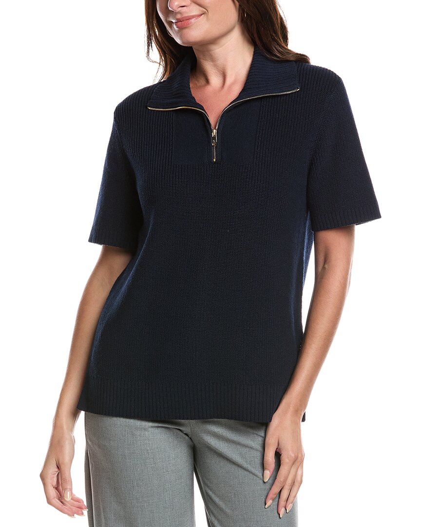 St John St. John Knit Sweater In Blue