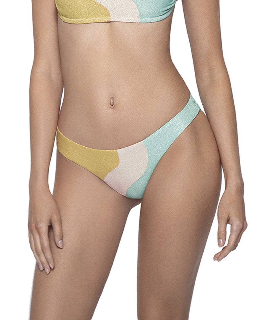 Pq Swim Wave Bottom Teeny Bikini Bottom