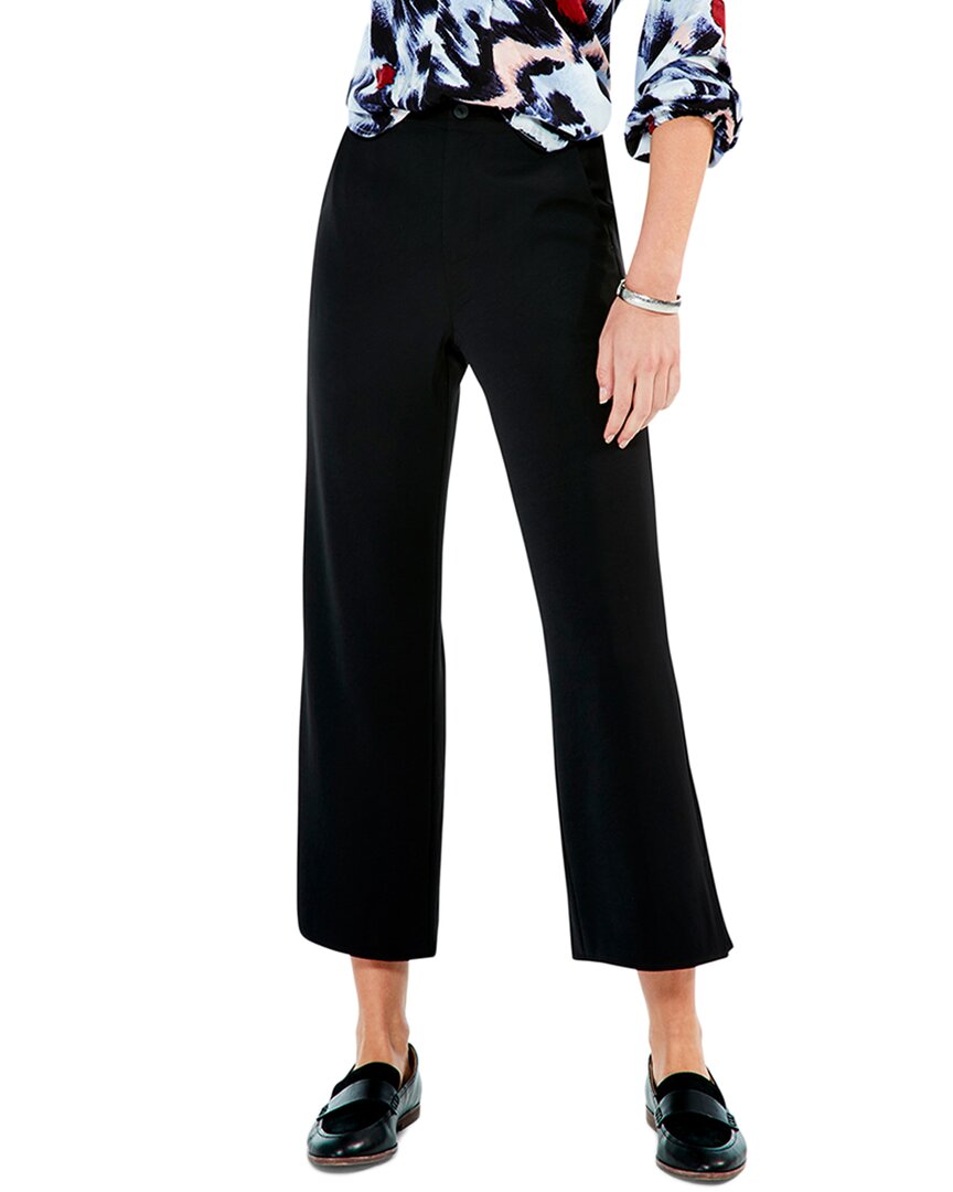 Nic + Zoe Nic+zoe Refined Relaxed Crop Cargo Pants In Black