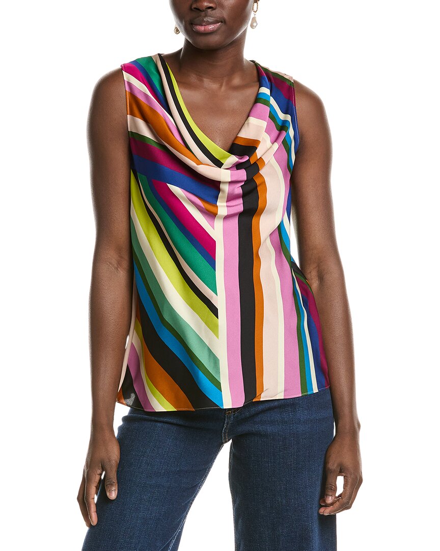 Elie Tahari The Jane Drape Neck Cami