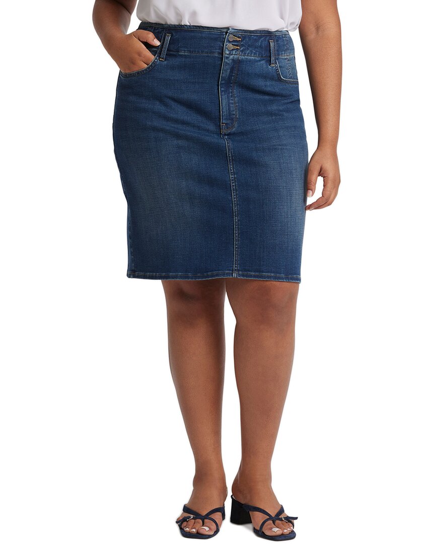 Nydj Hollywood Pencil Denim Skirt