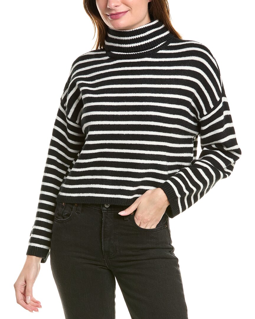 Design History Mock Neck Sweater In Black