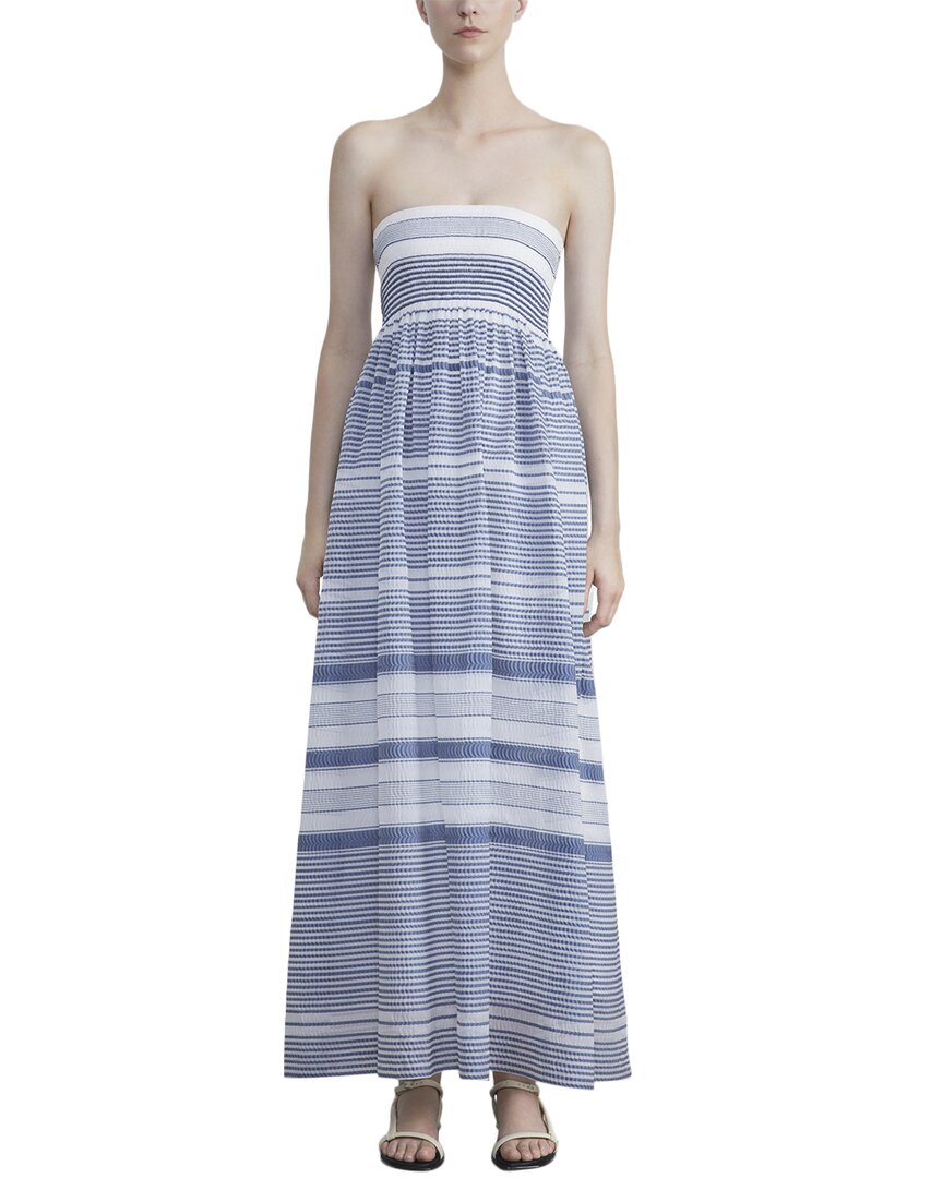 Lafayette 148 New York Strapless Silk-blend Dress