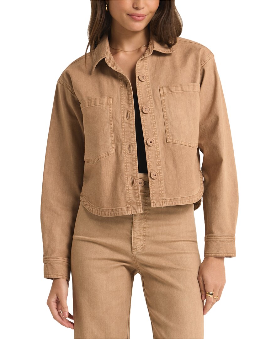 Z SUPPLY Z SUPPLY ALL DAY CROPPED WASHED JACKET