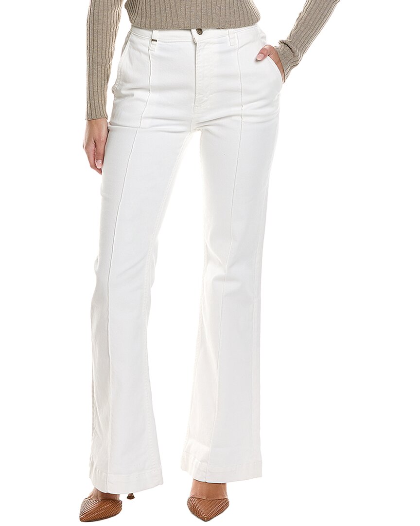 Hugo Boss High-rise Flare Jean In Brown