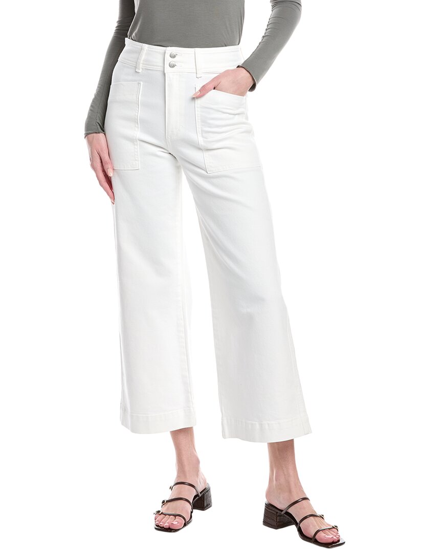 Shop Joe's Jeans White Wide Leg Cargo Ankle Jean
