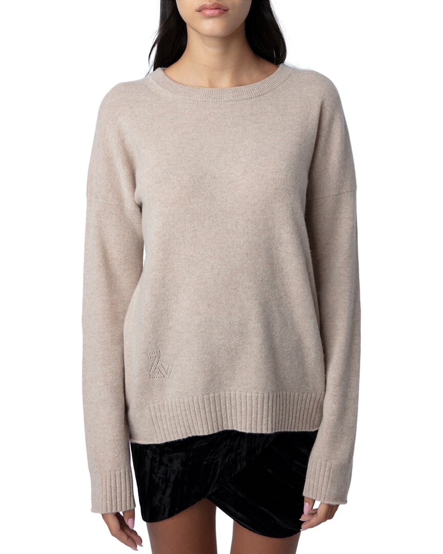 Zadig & Voltaire Cici Patch Cashmere Sweater