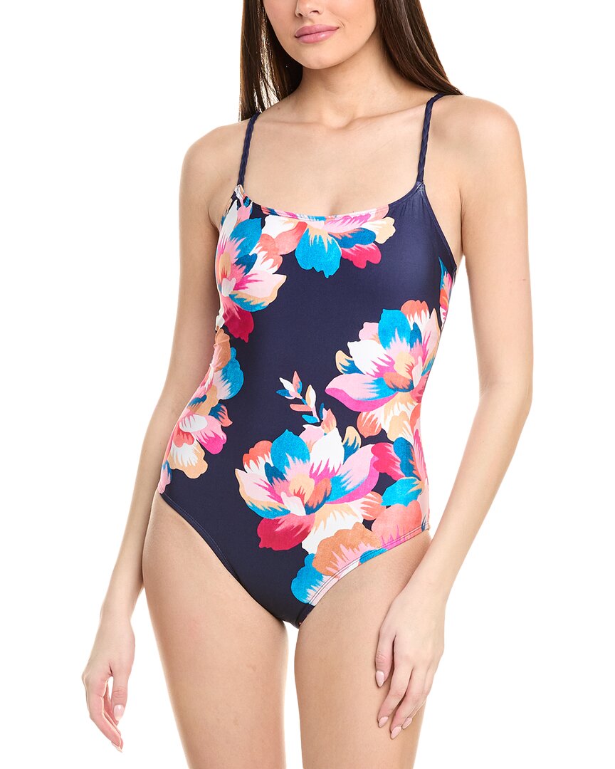 La Blanca Lingerie One-piece In Blue