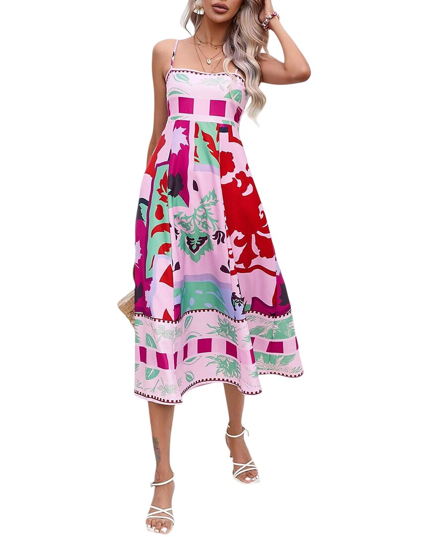 Charlotte Green Midi Dress