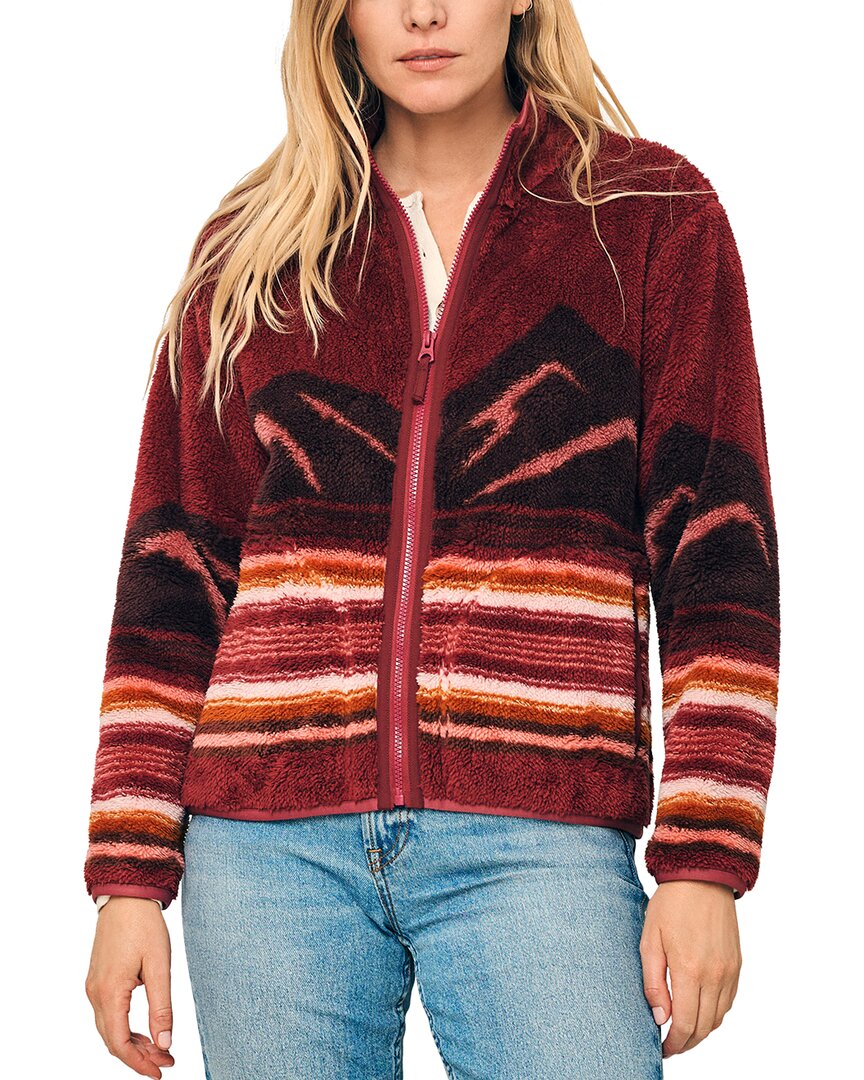 Faherty Hp Fleece Mountain Sunrise Jacket