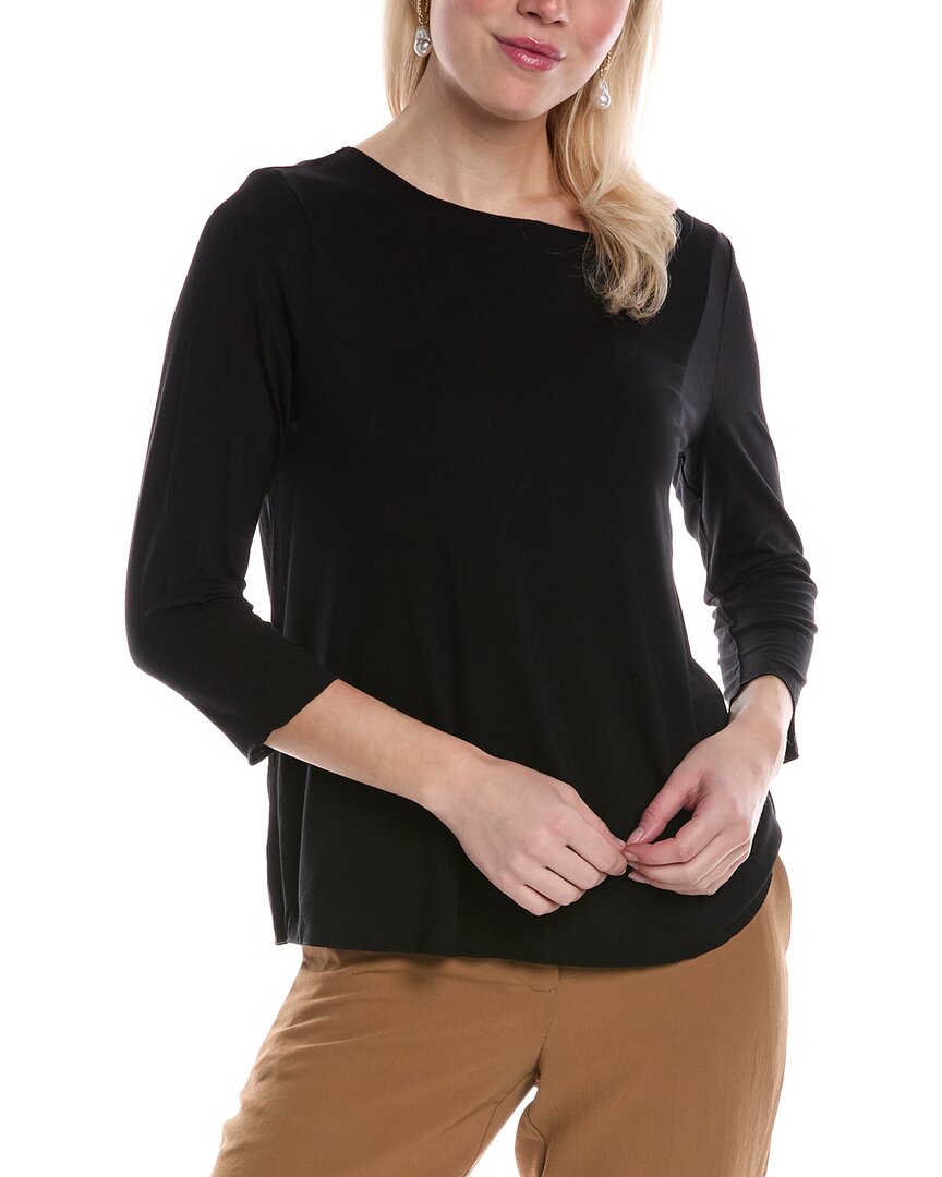 Shop Renuar Top In Black