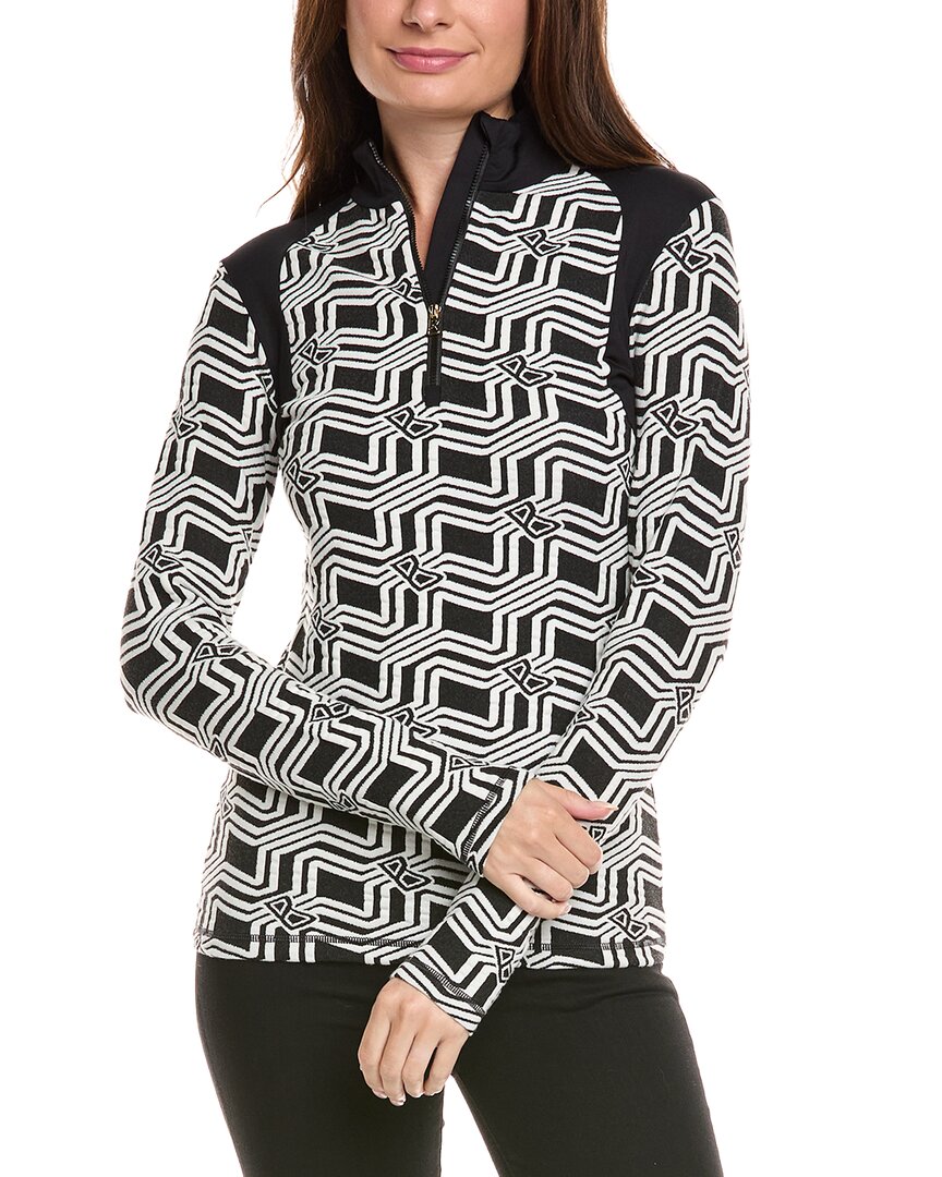Bogner Jordana 1/4-zip Pullover In Black