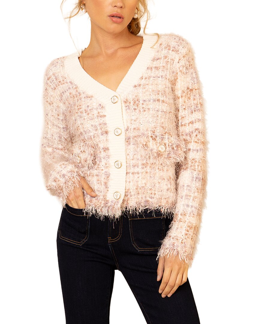 Hale Bob Amelie Cardigan In Neutral