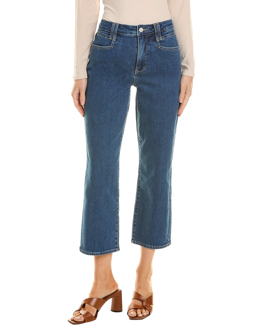 Nydj Petite Waterfall Relaxed Straight Jean In Blue