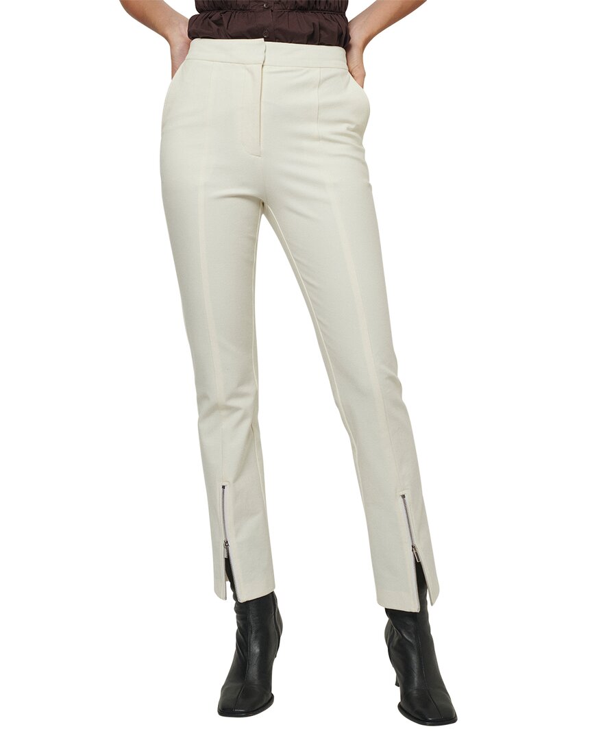 Derek Lam 10 Crosby Van Cropped Zipper Pant