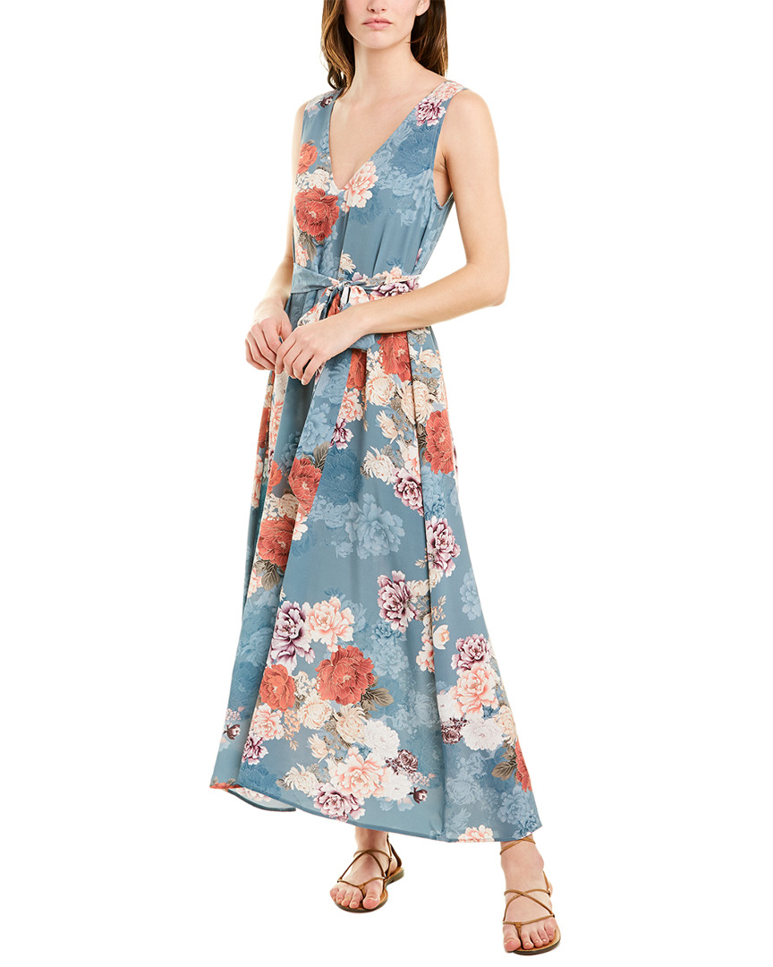 women's silk maxi dresses