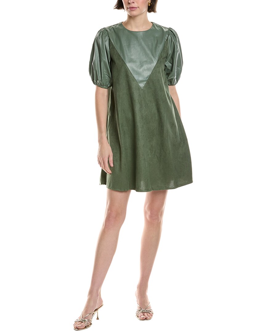 Hl Affair Mini Dress In Green