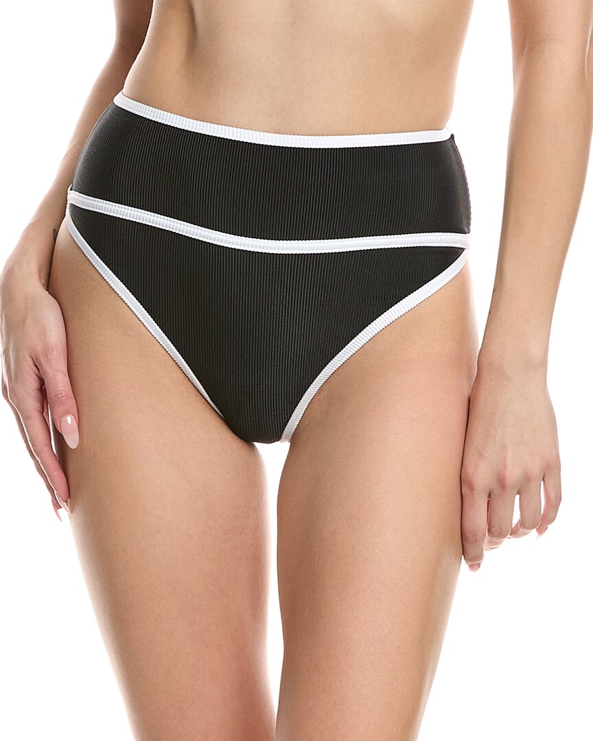 Beach Riot Carlotta Bikini Bottom In Black