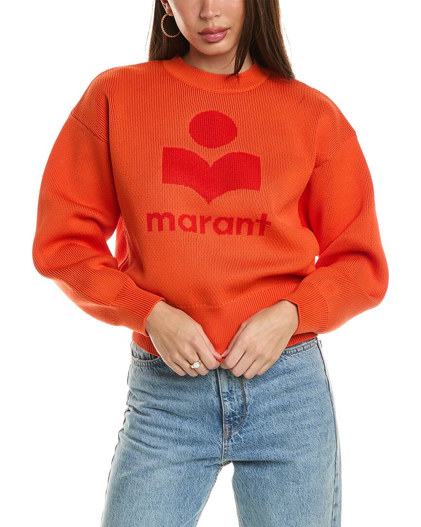 Shop Isabel Marant Étoile Isabel Marant Etoile Ailys Wool-blend Sweater In Orange