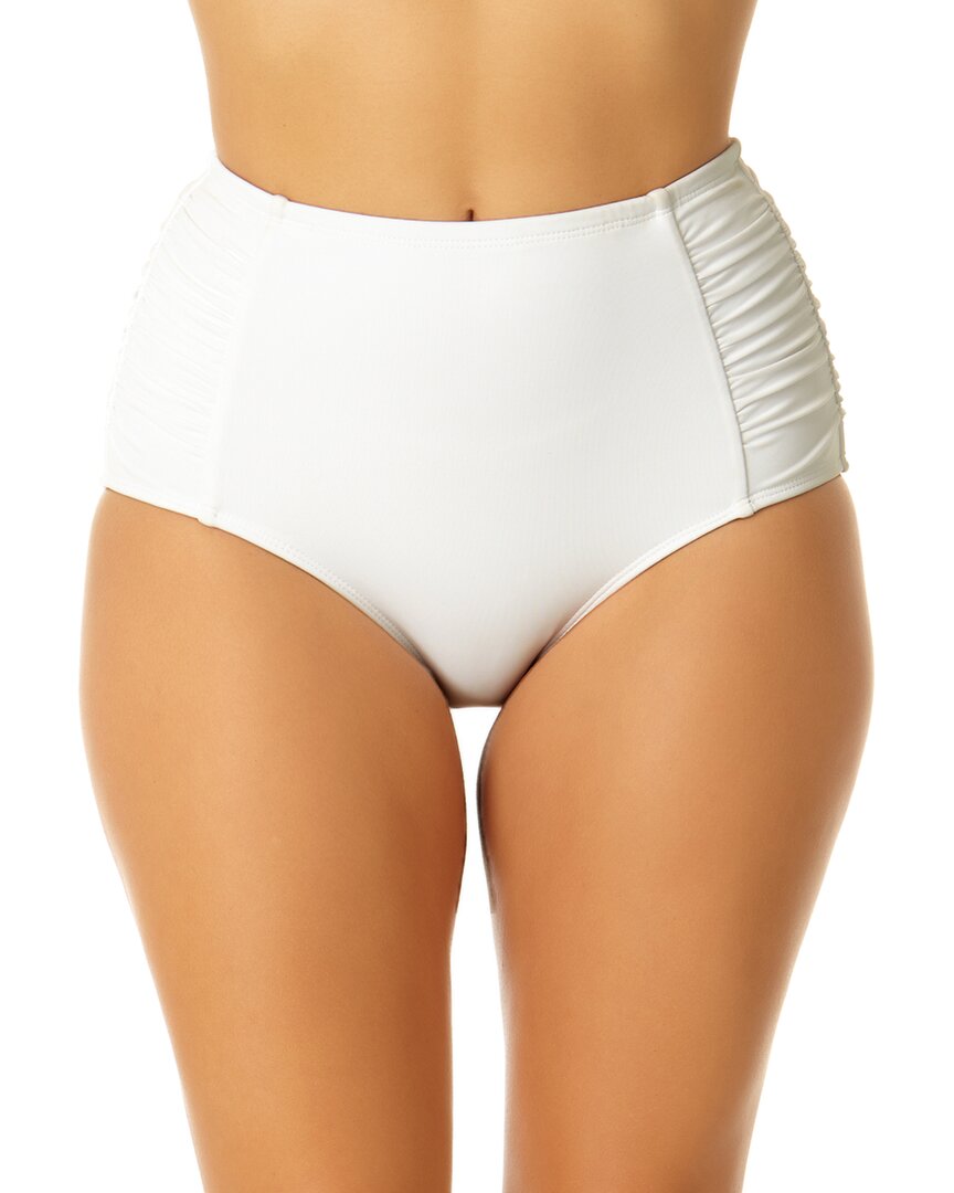 Anne Cole Side Shirr High-waist Tummy Control Bottom