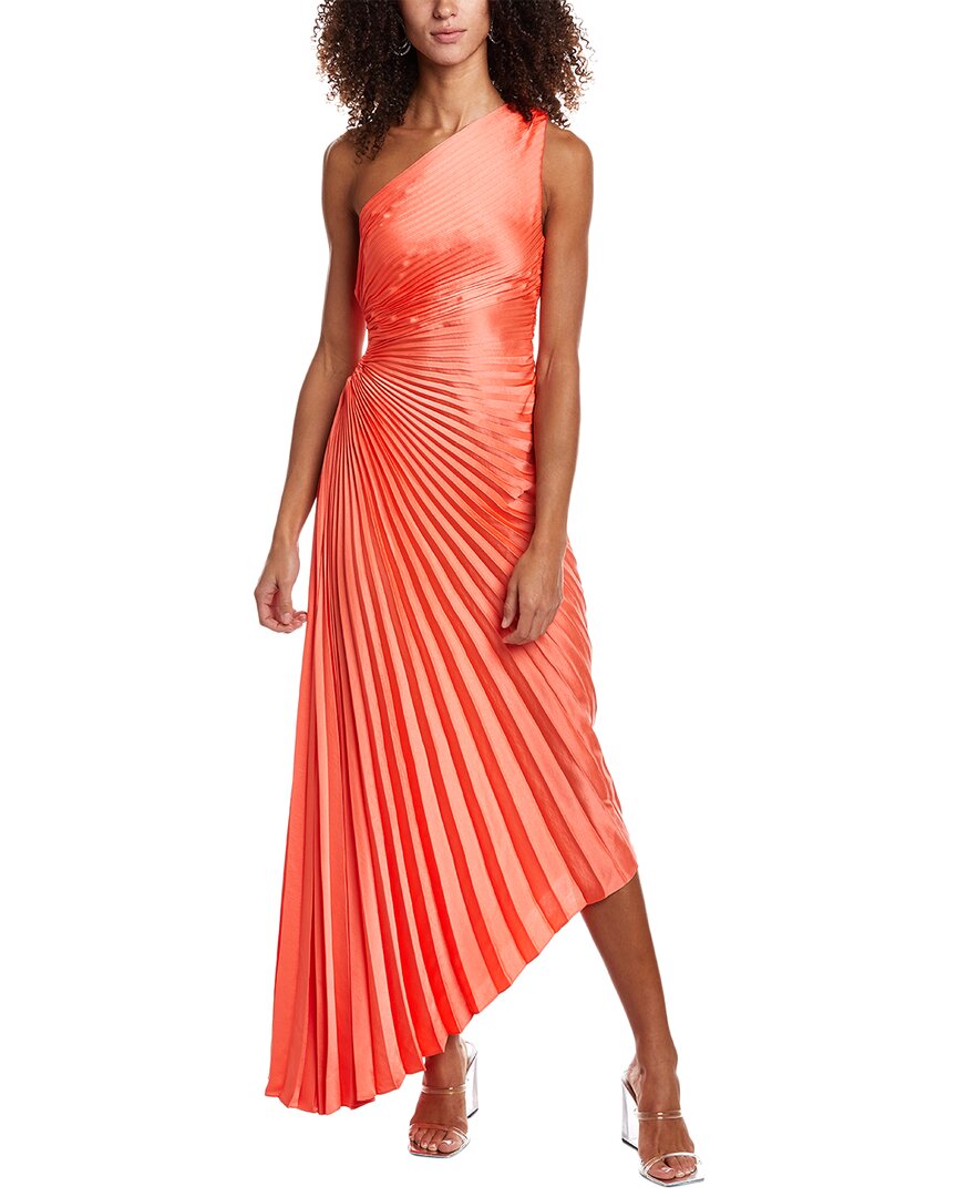 alc delfina dress red Stylish Delfina Dress by A.L.C