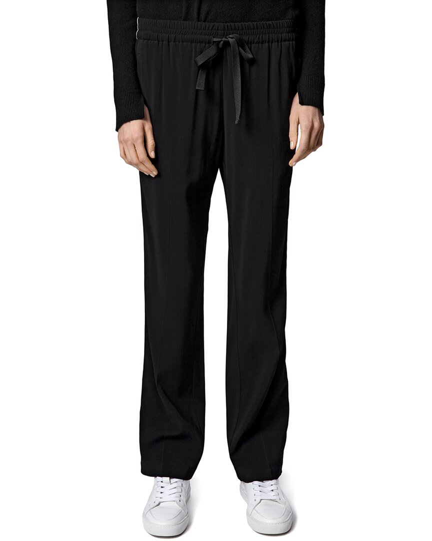 Zadig & Voltaire Pomy Crepe Drawstring Pants