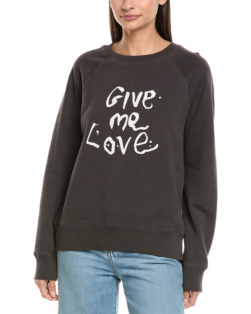 Zadig & Voltaire Give Me Love Sweatshirt In Gray