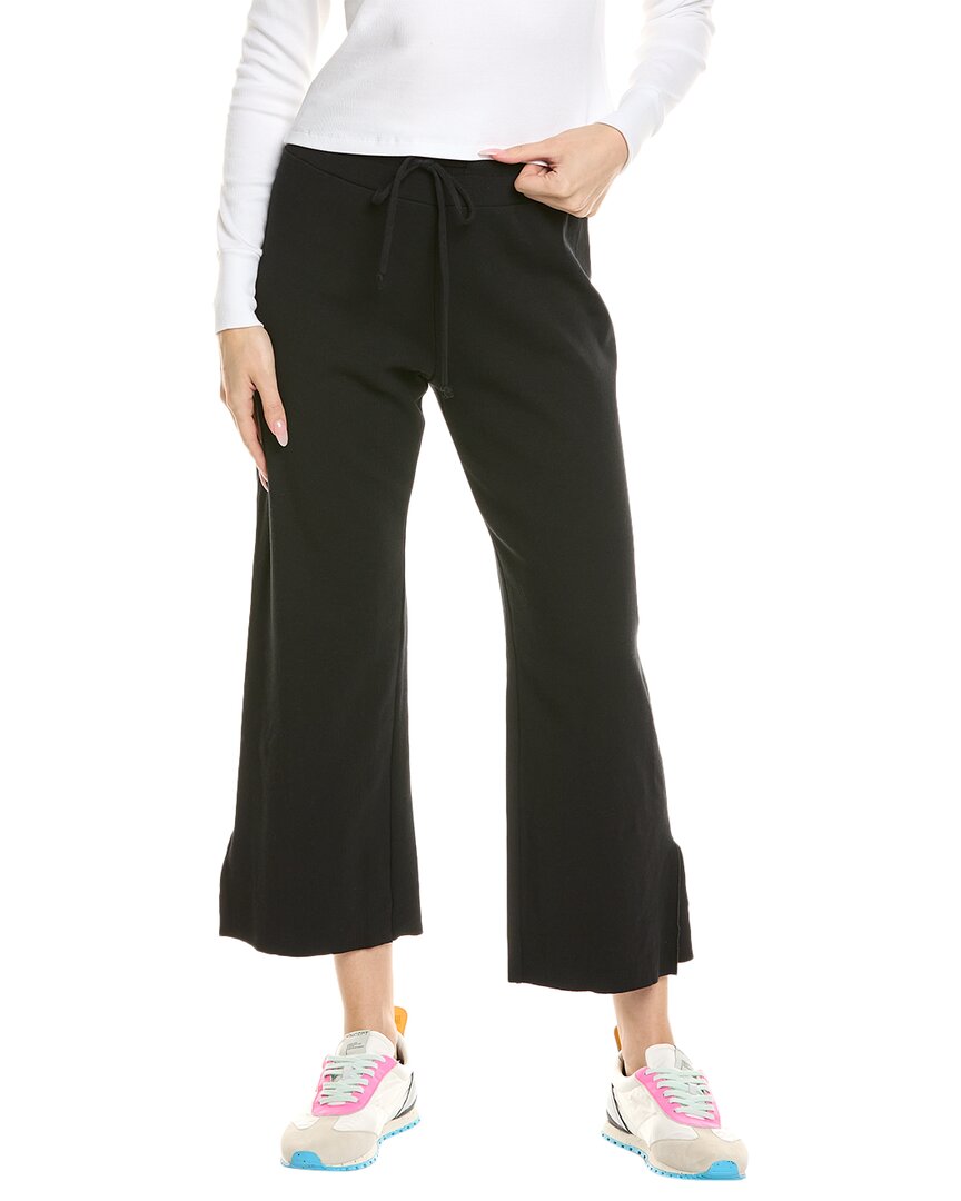 Lna Kismet Ribbed Pants In Black In Black