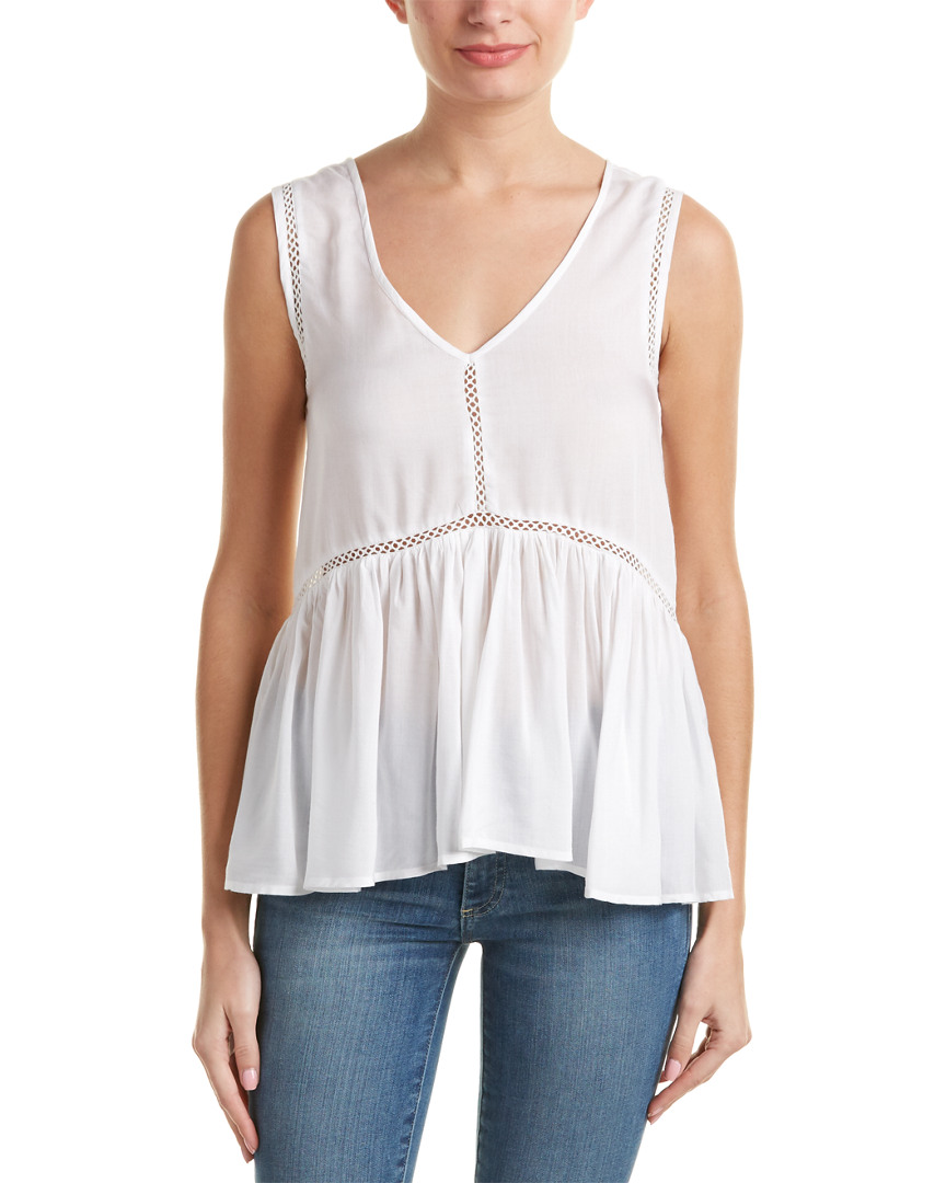 Image of Christophe Sauvat Filipa Featherstitch Top